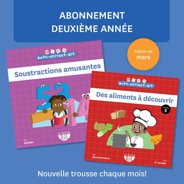 Abonnement Auto-Correct-Art - 2e année