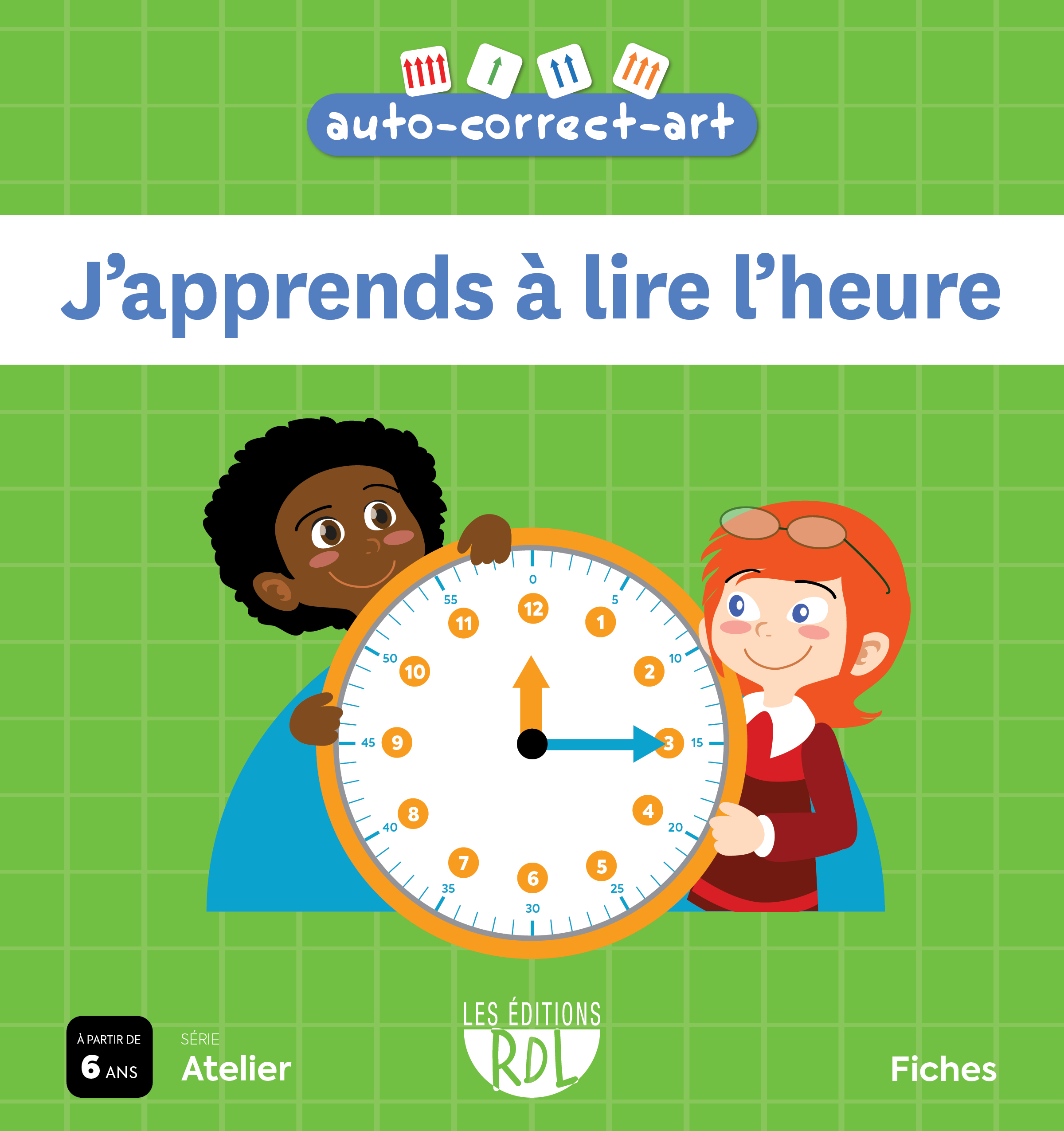 Auto-Correct-Art - Fiches - J'apprends à lire l'heure